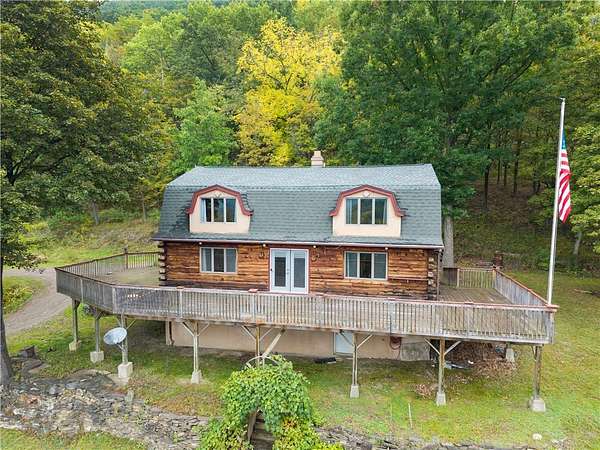 12.6 Acres of Land with Home for Sale in Dansville, New York