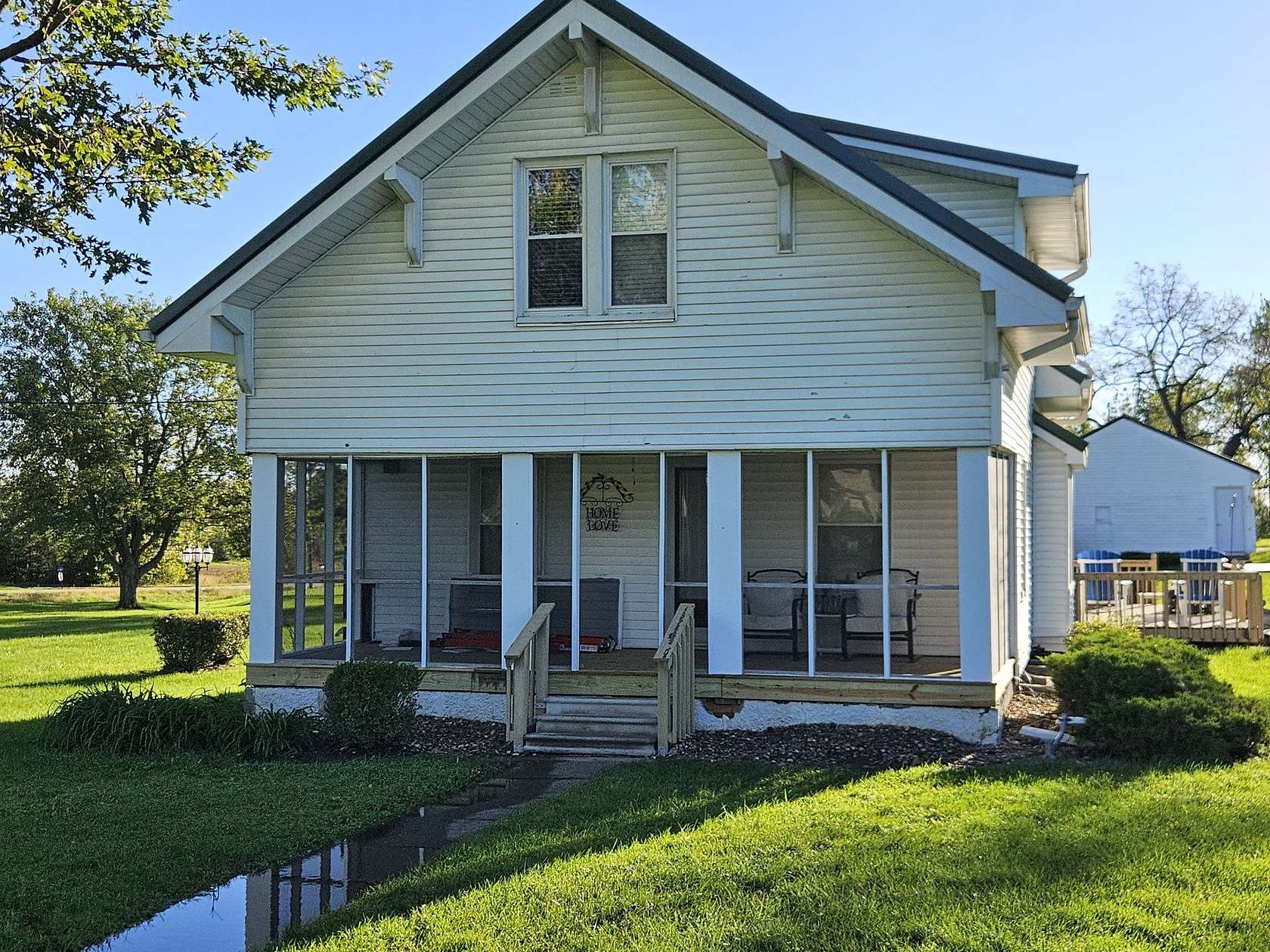 1.57 Acres of Land with Home for Sale in Van Wert, Iowa