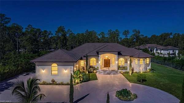 2.5 Acres of Land with Home for Sale in Naples, Florida