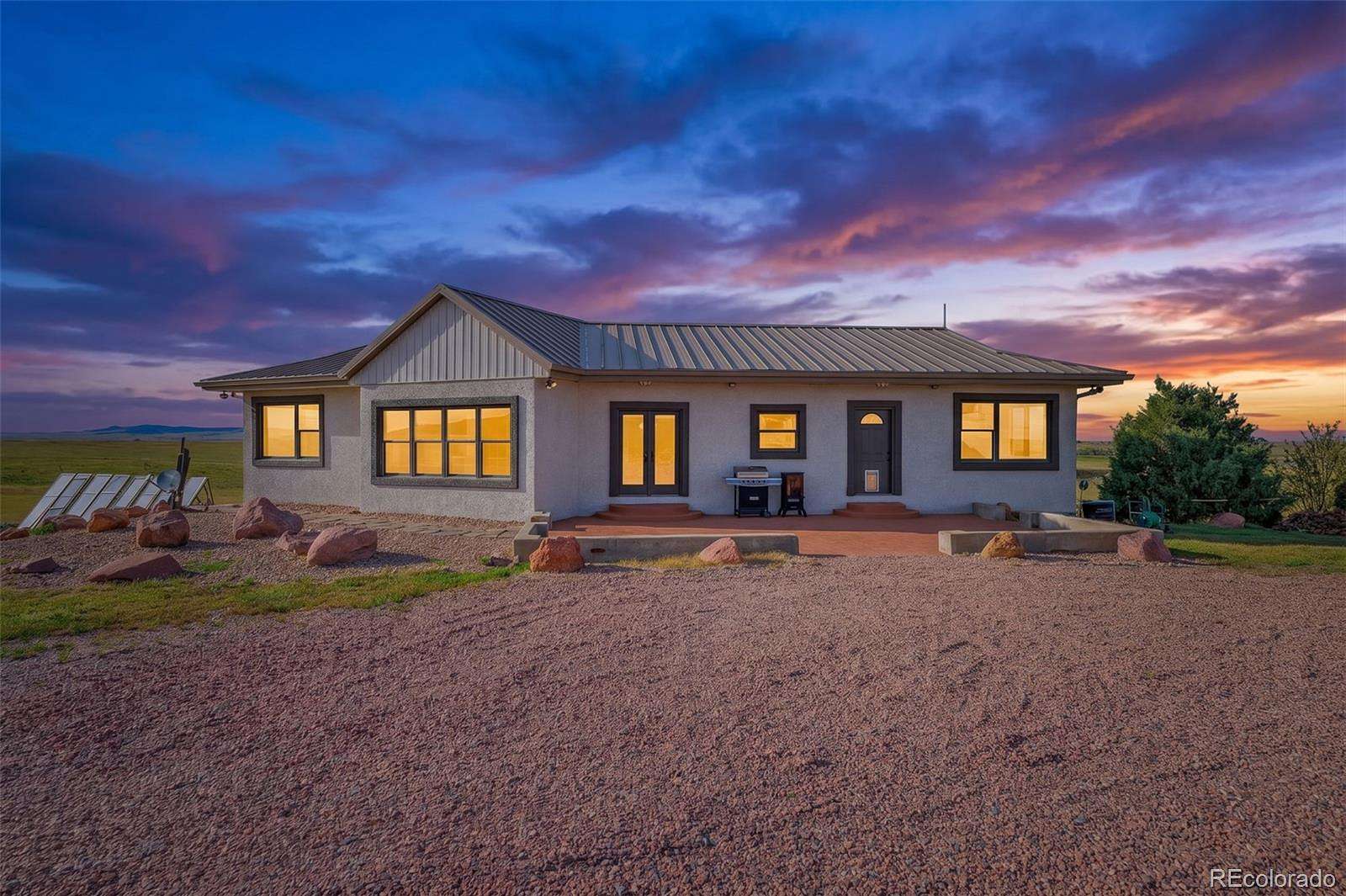 98 Acres of Land with Home for Sale in Calhan, Colorado