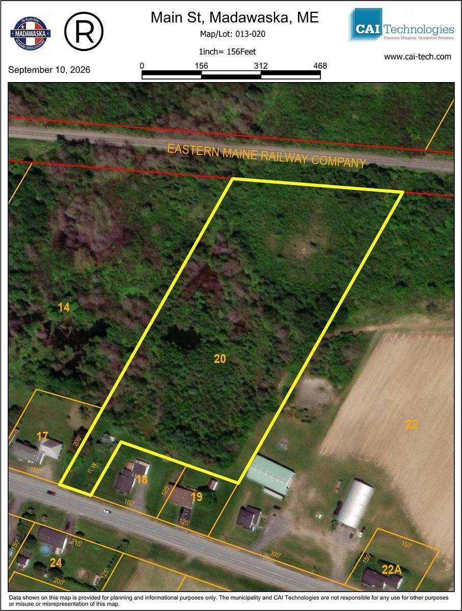 6 Acres of Land for Sale in Madawaska, Maine