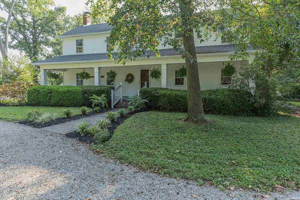 2.4 Acres of Land with Home for Sale in Evansville, Indiana