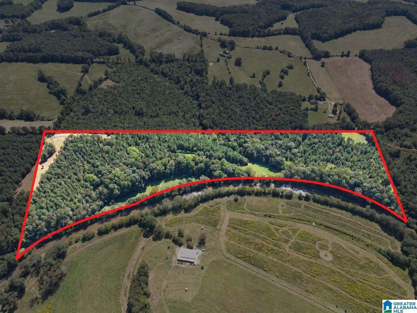 40 Acres of Recreational & Residential Land for Sale in Woodland, Alabama