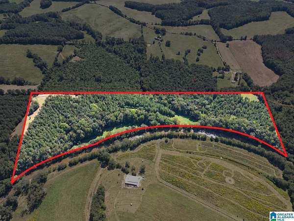 40 Acres of Recreational & Residential Land for Sale in Woodland, Alabama