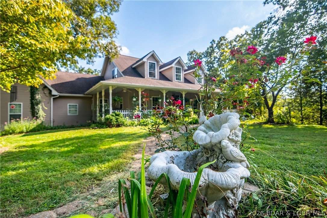 15.1 Acres of Land with Home for Sale in Eldon, Missouri
