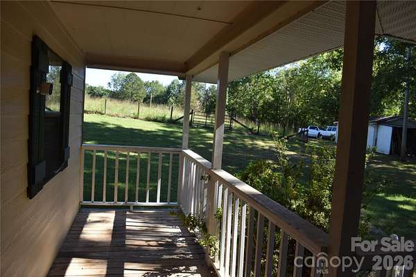 6.5 Acres of Land with Home for Sale in Nebo, North Carolina
