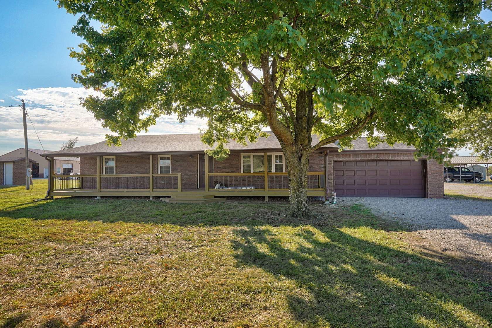 5 Acres of Land with Home for Sale in Mount Vernon, Missouri