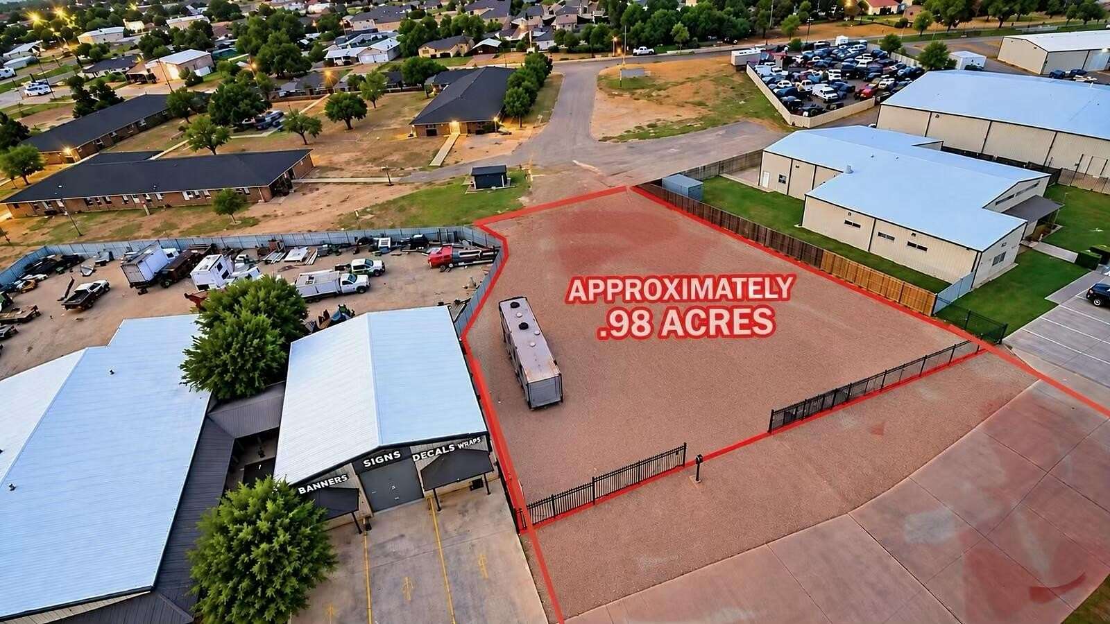 0.98 Acres of Mixed-Use Land for Sale in Wolfforth, Texas