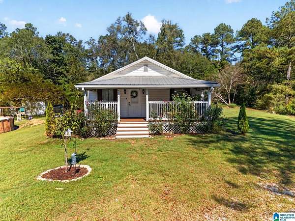 5 Acres of Land with Home for Sale in Cropwell, Alabama
