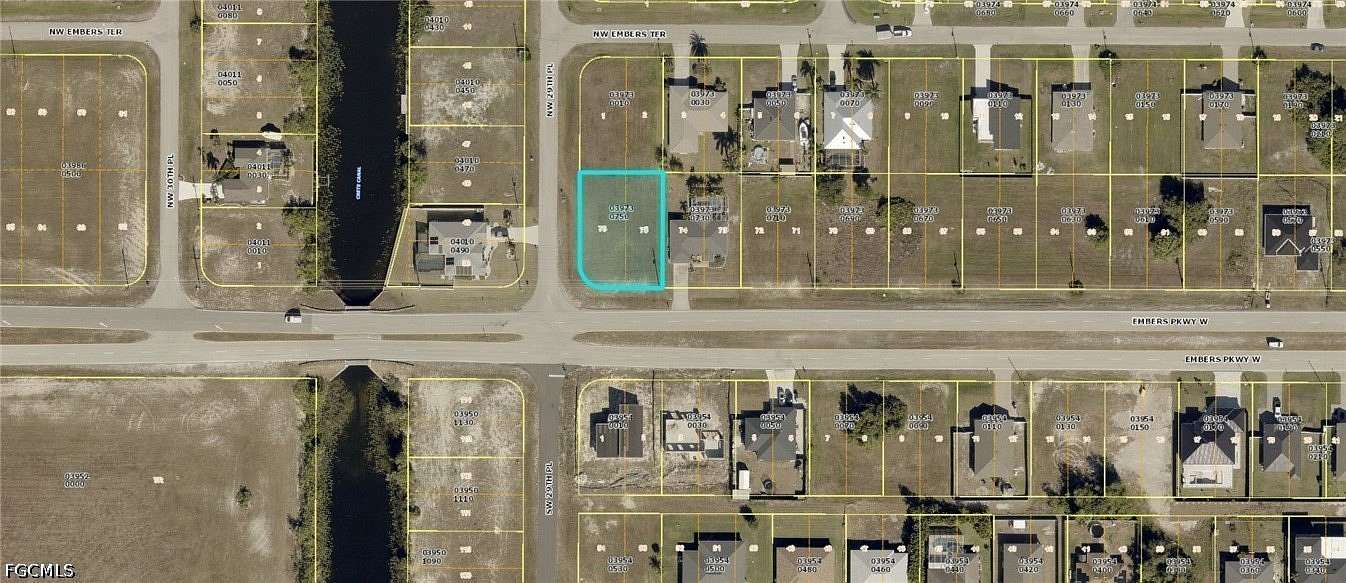 0.26 Acres of Residential Land for Sale in Cape Coral, Florida