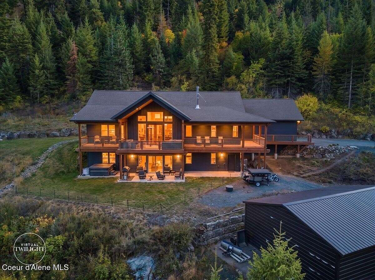 10.4 Acres of Land with Home for Sale in Coeur d'Alene, Idaho