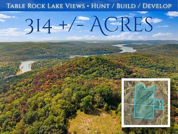 314 Acres of Recreational Land for Sale in Galena, Missouri