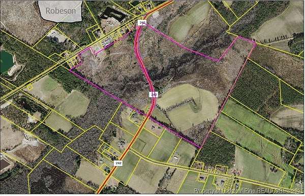 144 Acres of Recreational & Residential Land for Sale in Bladenboro, North Carolina