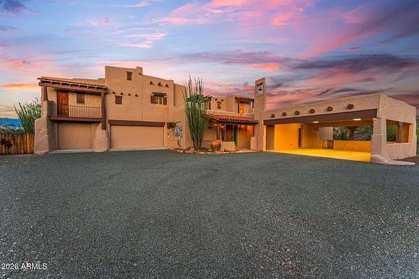 5 Acres of Land with Home for Sale in Wickenburg, Arizona