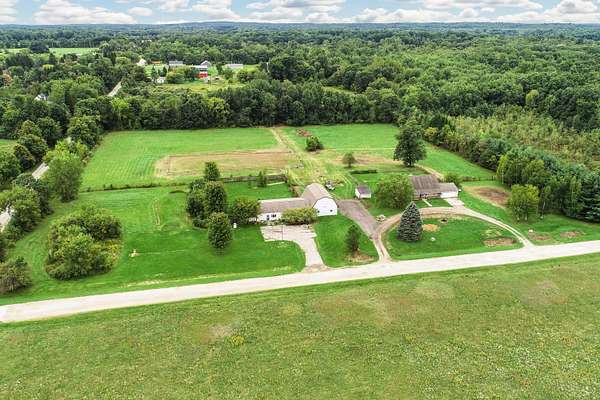 10 Acres of Land with Home for Sale in Holly, Michigan