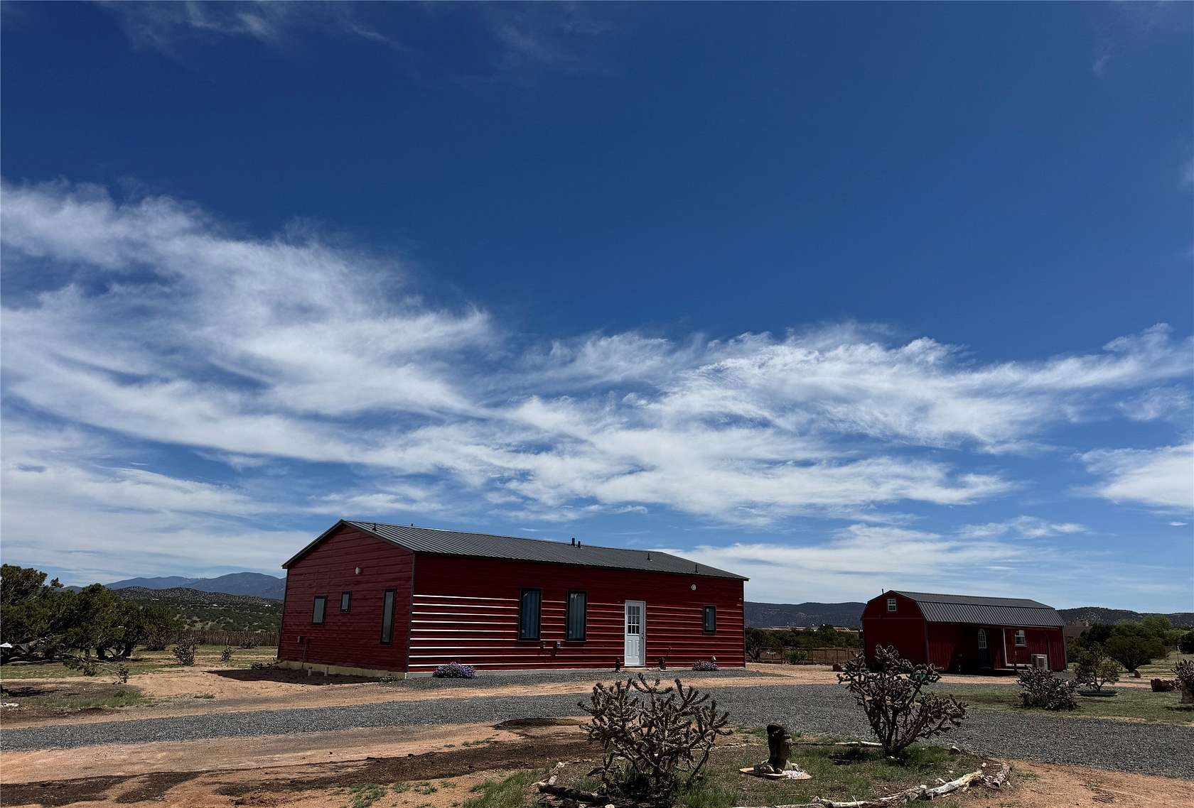 12.5 Acres of Land with Home for Sale in Lamy, New Mexico