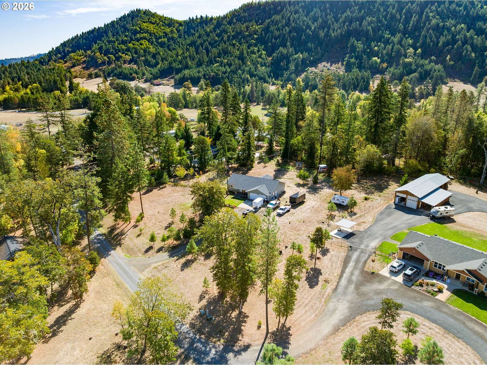 2 Acres of Land with Home for Sale in Tenmile, Oregon