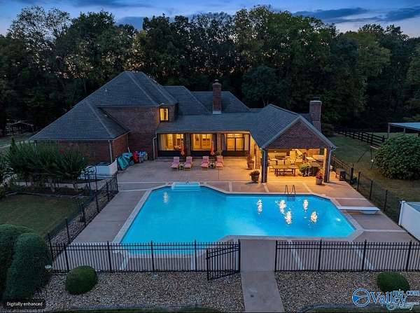 11.4 Acres of Land with Home for Sale in Elkmont, Alabama