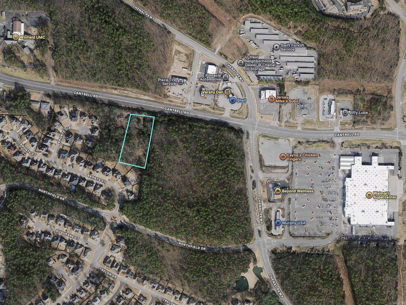 1.9 Acres of Commercial Land for Sale in Little Rock, Arkansas