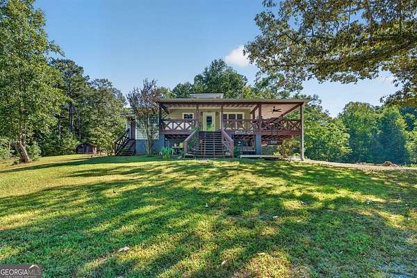 24.6 Acres of Land with Home for Sale in Chattahoochee Hills, Georgia