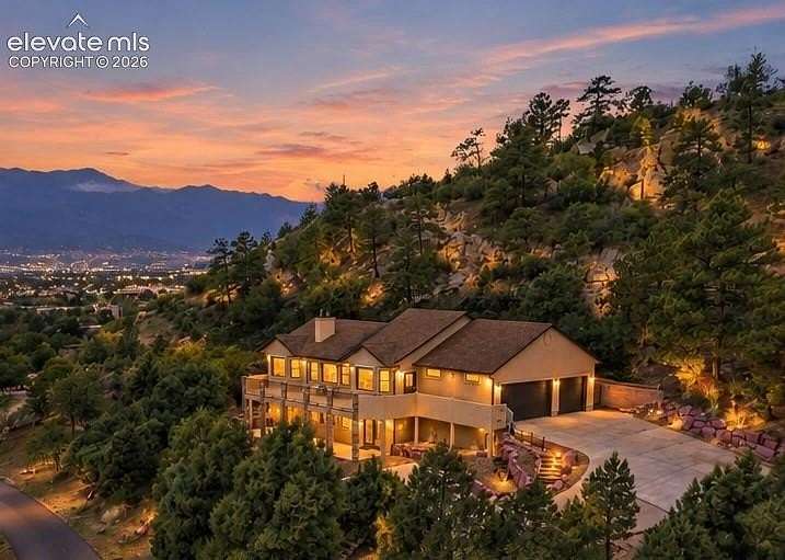 2.33 Acres of Land with Home for Sale in Colorado Springs, Colorado