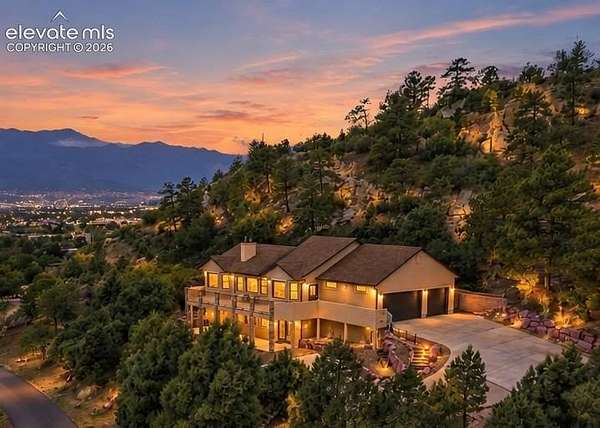 2.33 Acres of Land with Home for Sale in Colorado Springs, Colorado