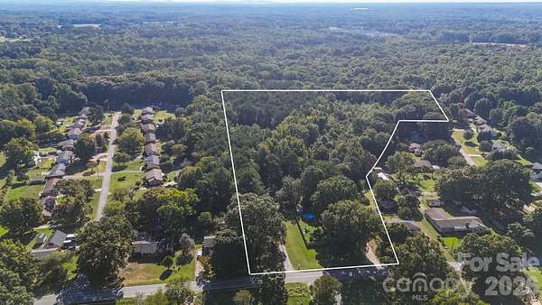 9.3 Acres of Land with Home for Sale in Salisbury, North Carolina