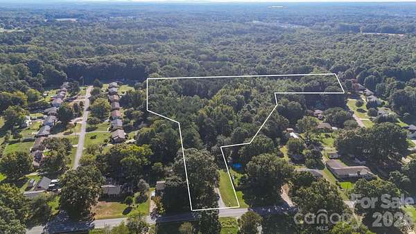 9.3 Acres of Land with Home for Sale in Salisbury, North Carolina