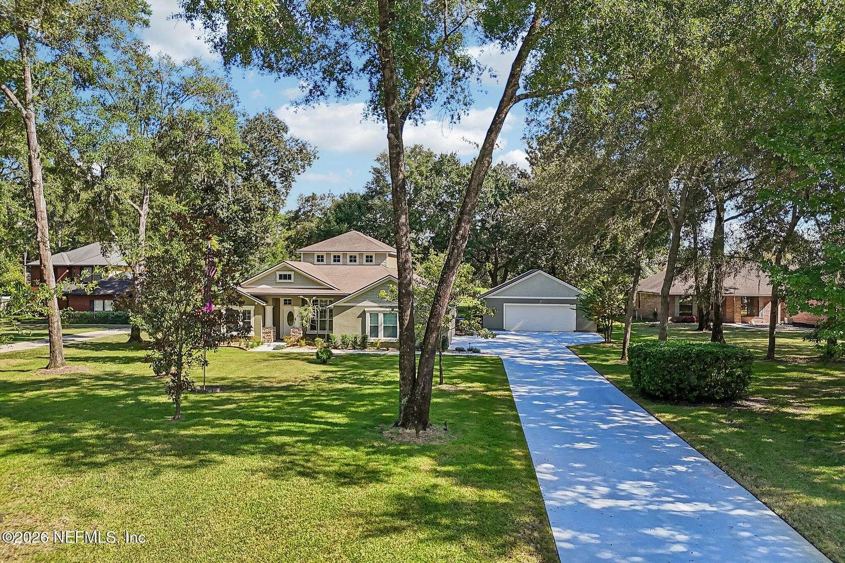 2 Acres of Land with Home for Sale in Jacksonville, Florida