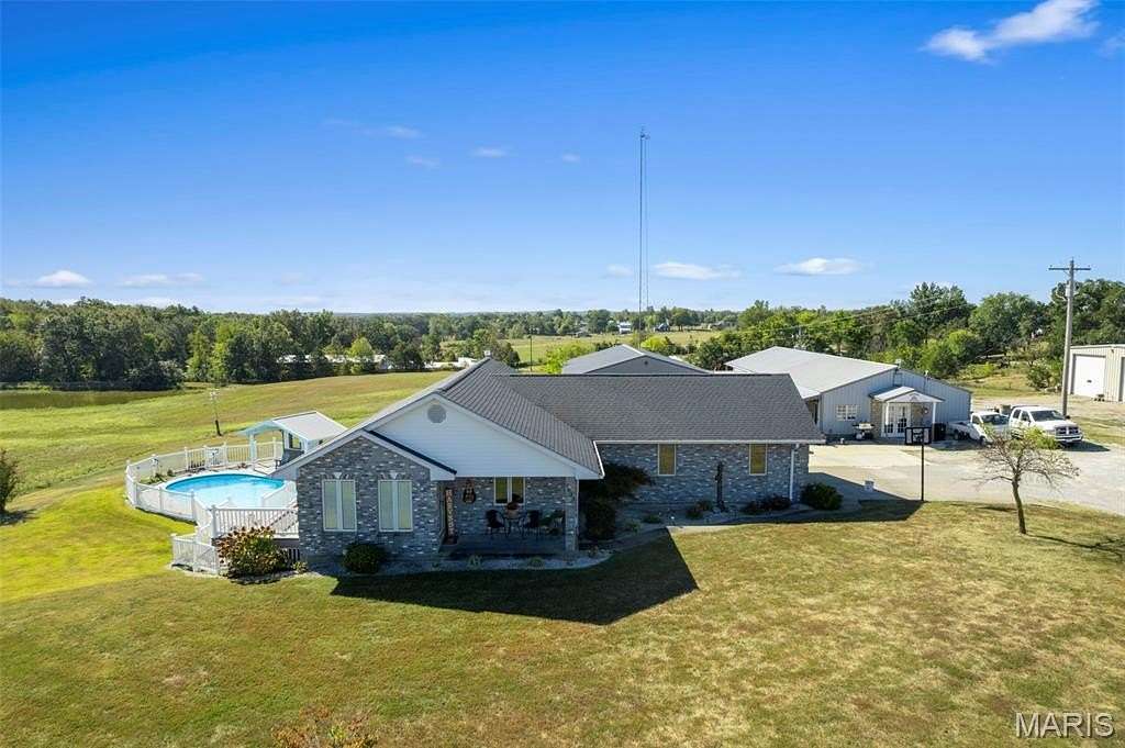 9.44 Acres of Land with Home for Sale in Perryville, Missouri