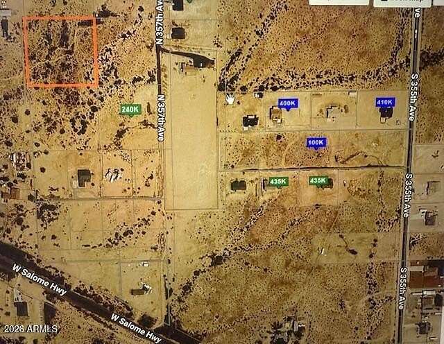 2.5 Acres of Residential Land for Sale in Tonopah, Arizona