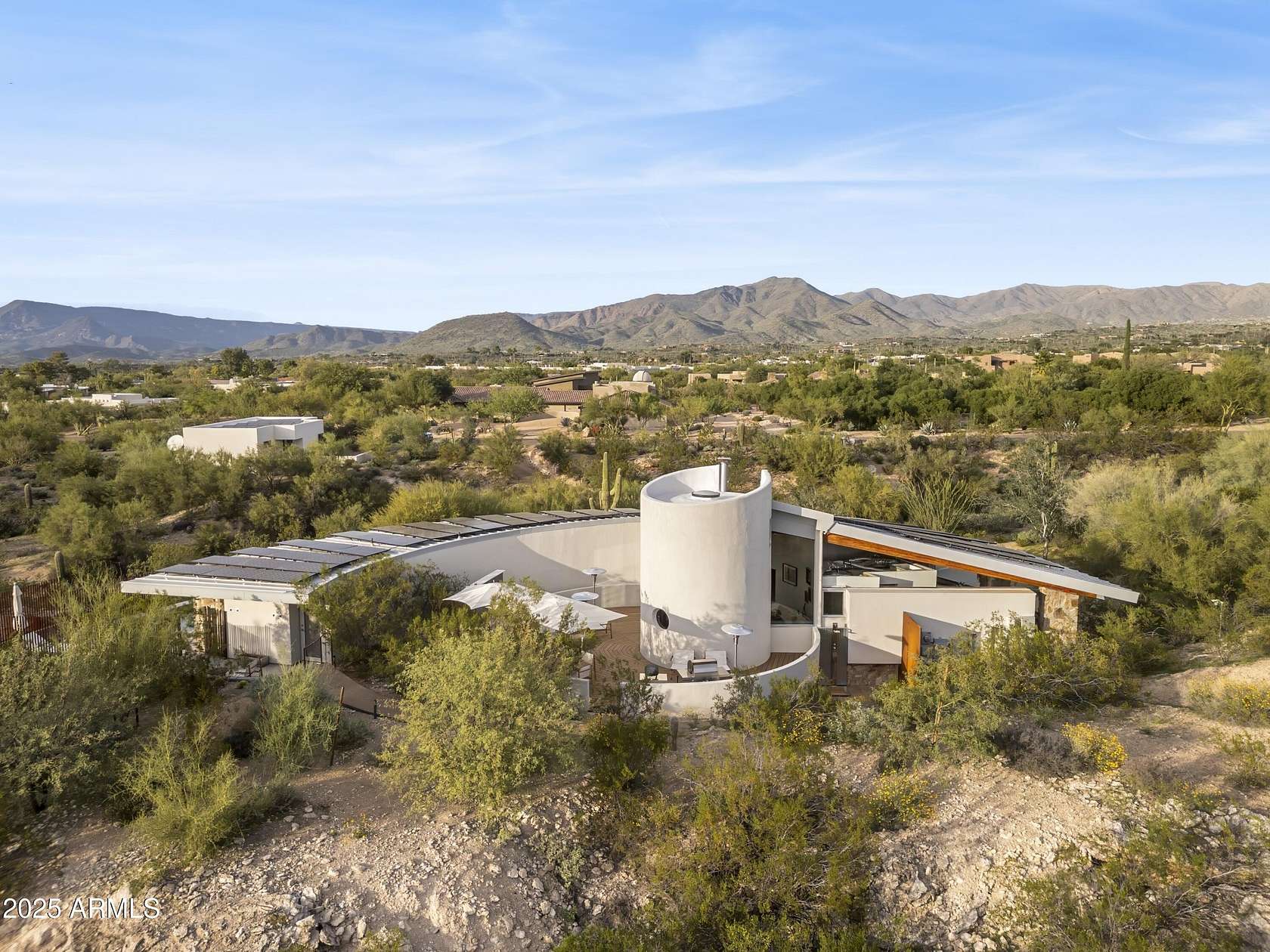 2 Acres of Land with Home for Sale in Carefree, Arizona