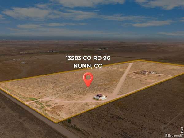 42.3 Acres of Agricultural & Residential Land for Sale in Nunn, Colorado