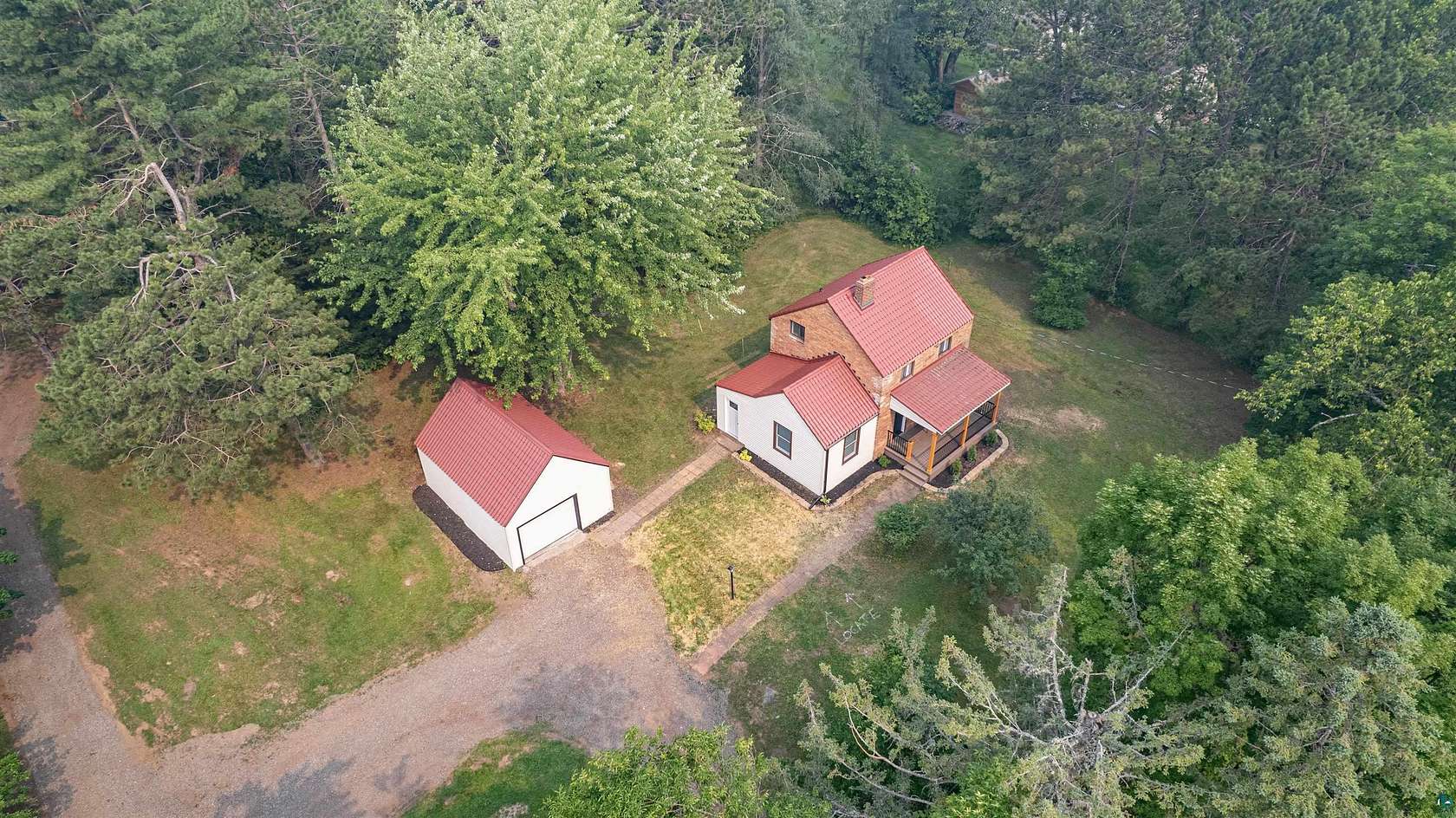 1.6 Acres of Land with Home for Sale in Hermantown, Minnesota
