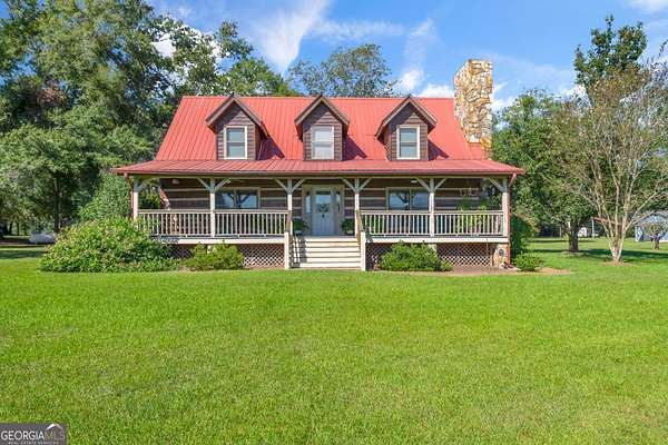 14.7 Acres of Recreational Land with Home for Sale in Nevils, Georgia