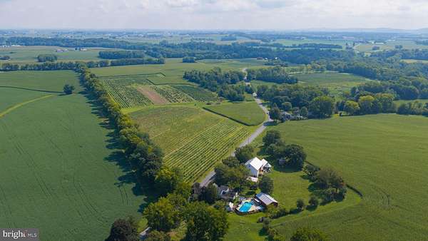 126 Acres of Land with Home for Auction in Bainbridge, Pennsylvania
