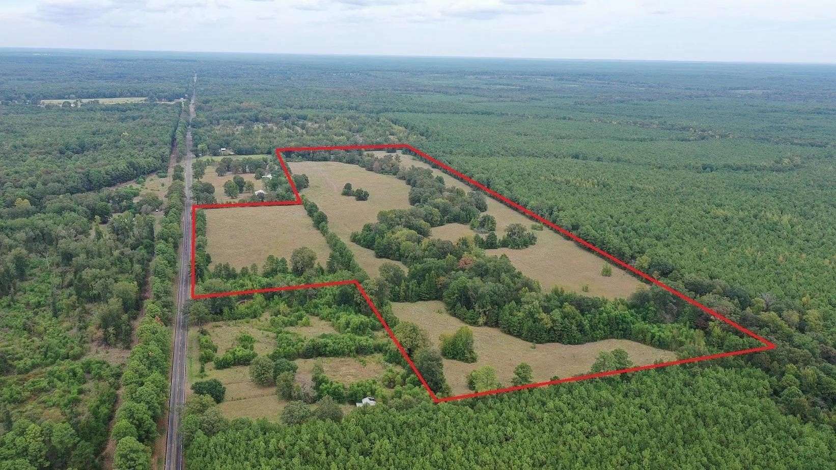 57.6 Acres of Land for Sale in Jefferson, Texas