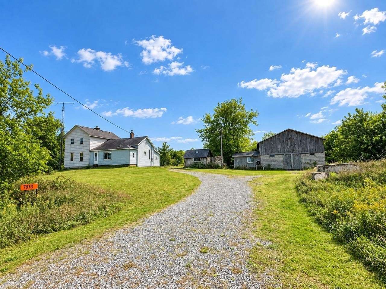 5.4 Acres of Land with Home for Sale in Amherst, Wisconsin