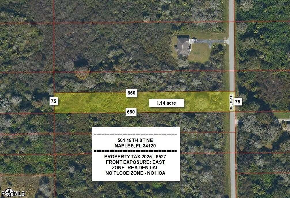 1.14 Acres of Residential Land for Sale in Naples, Florida