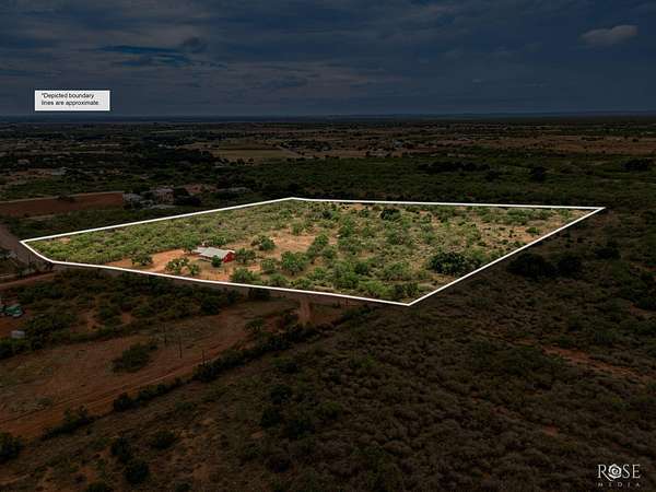 17 Acres of Land with Home for Sale in San Angelo, Texas