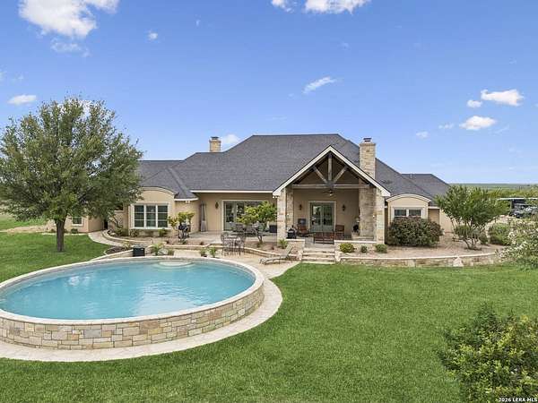 152 Acres of Land with Home for Sale in Paint Rock, Texas