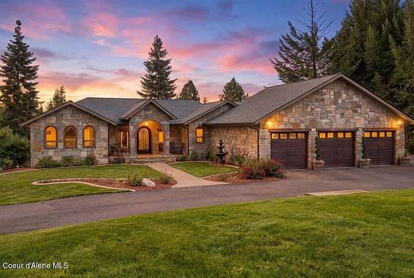 16.3 Acres of Land with Home for Sale in Athol, Idaho