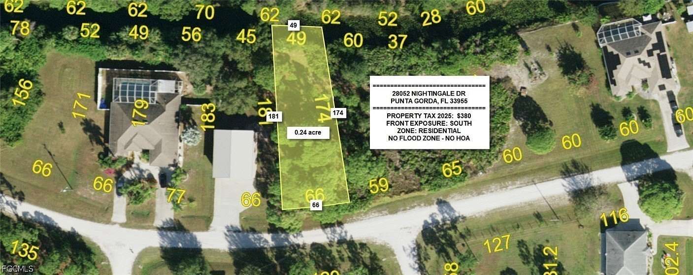 0.24 Acres of Residential Land for Sale in Punta Gorda, Florida