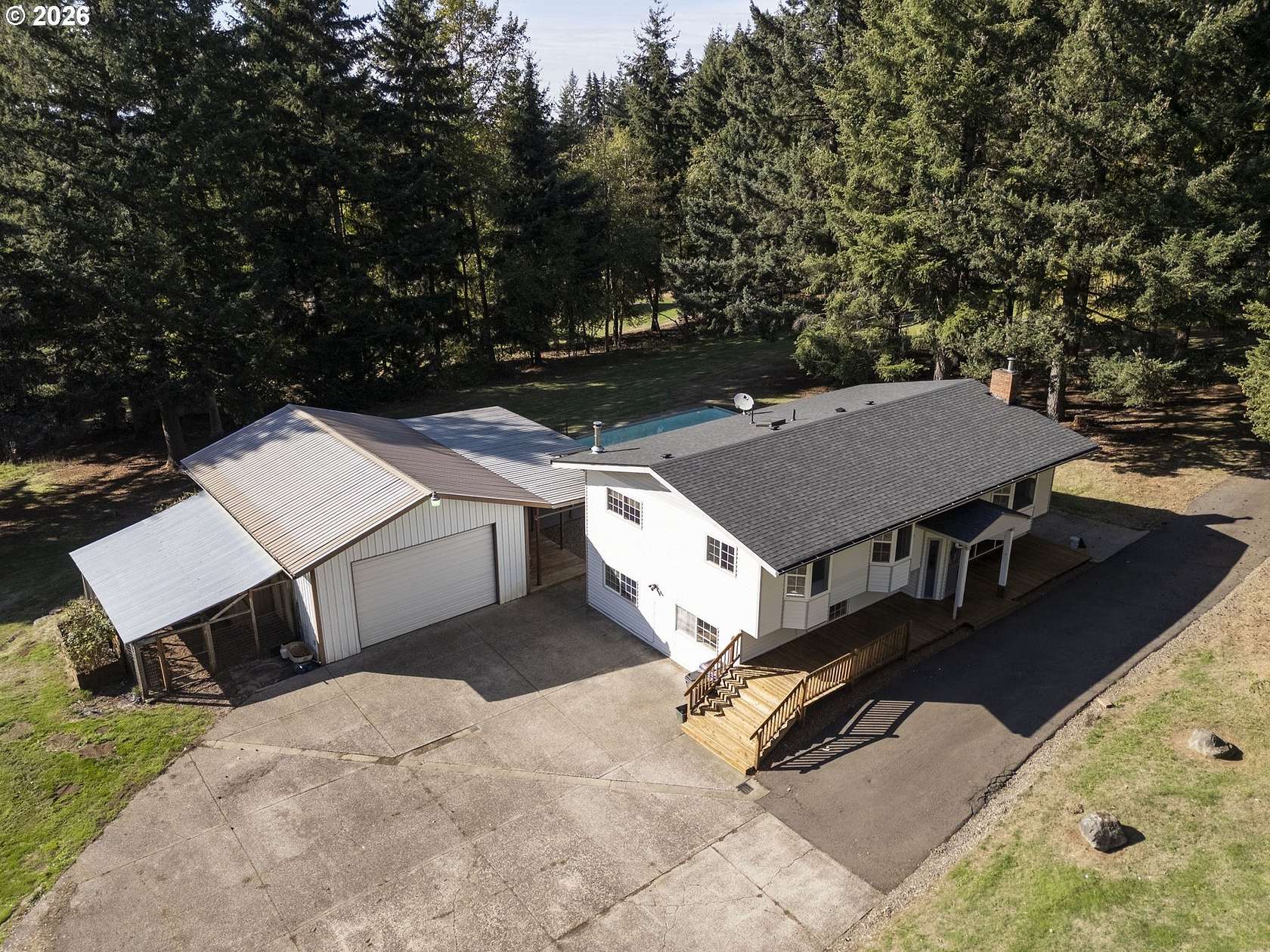 2.5 Acres of Land with Home for Sale in Hockinson, Washington