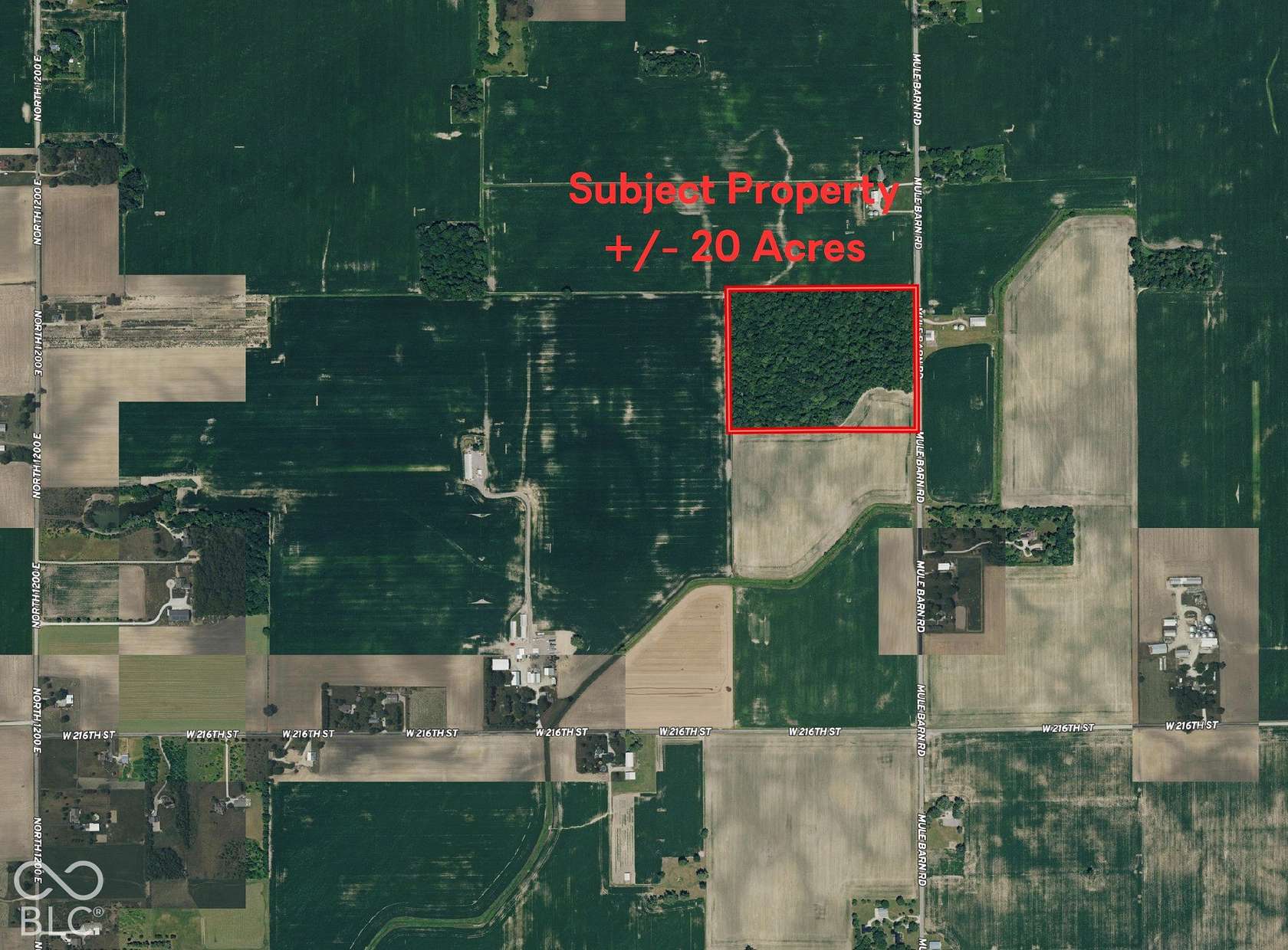 20 Acres of Agricultural Land for Sale in Sheridan, Indiana