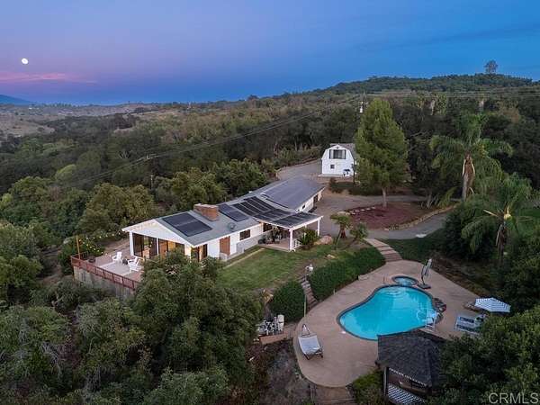 45.3 Acres of Agricultural Land with Home for Sale in Valley Center, California