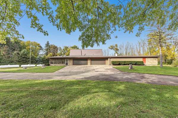 5.5 Acres of Land with Home for Sale in Weyauwega, Wisconsin
