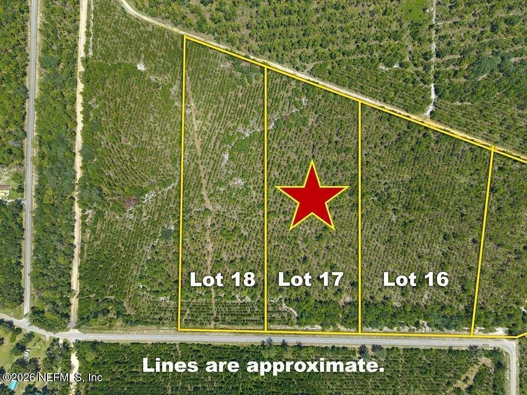 10 Acres of Land for Sale in Florahome, Florida