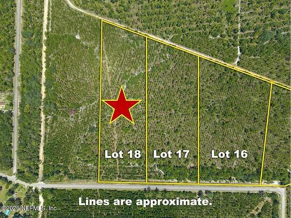 10 Acres of Land for Sale in Florahome, Florida