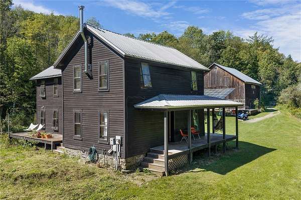 5 Acres of Land with Home for Sale in Walton, New York